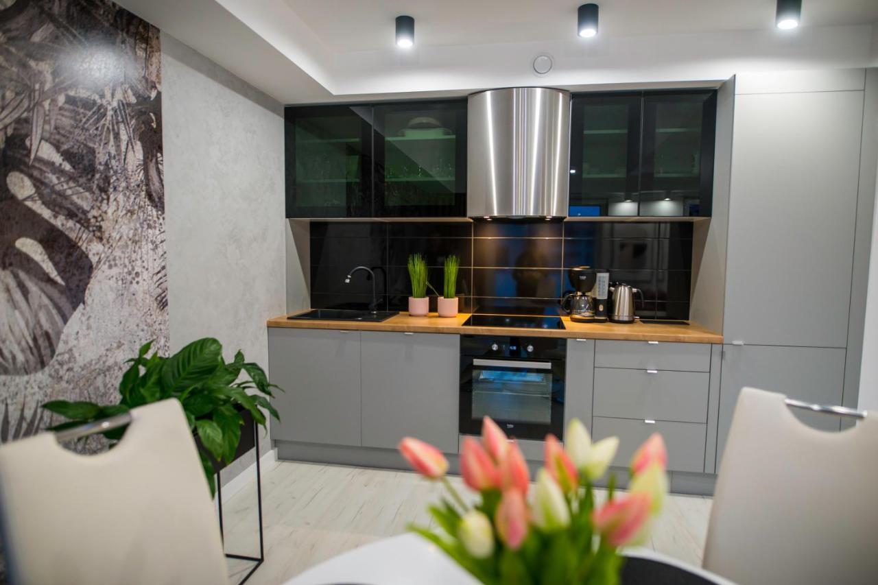 Nowoczesny Apartament Na Warmii I Mazurach Z Garazem Biskupiec  Eksteriør billede